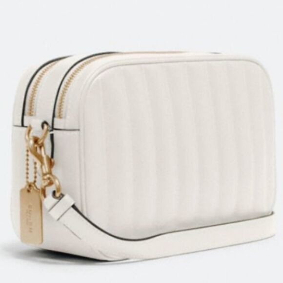 Coach Linear Quilted Jes in Chalk - Picture 3 of 12